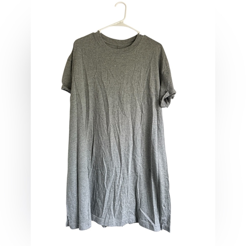 Time and Tru Gray T-shirt Dress
